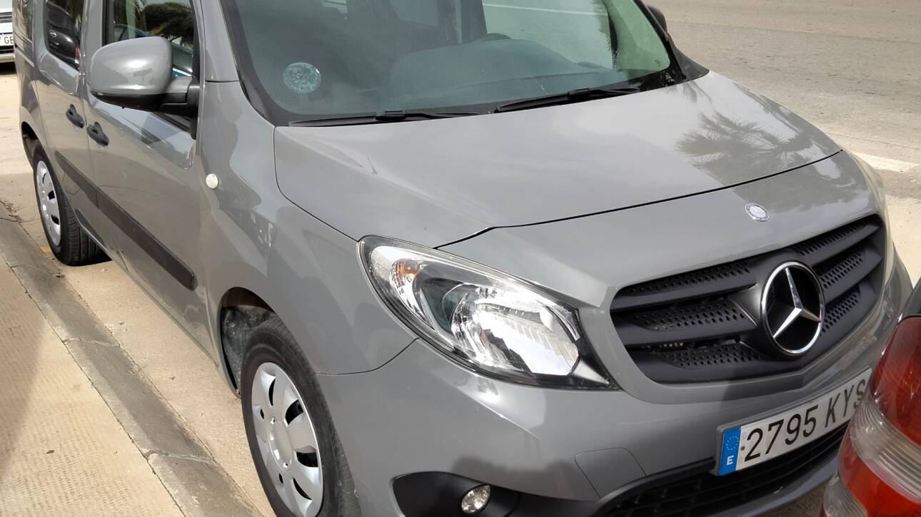 MERCEDES CITAN 1.5CDI 90CV 156000KM AÑO 2018 10.990€